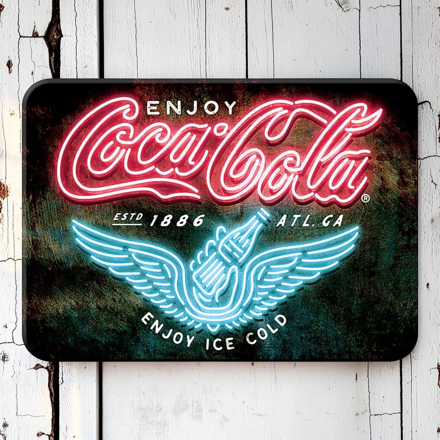 Coca - Cola Neon Sign Collectible Magnet - Jones Peak