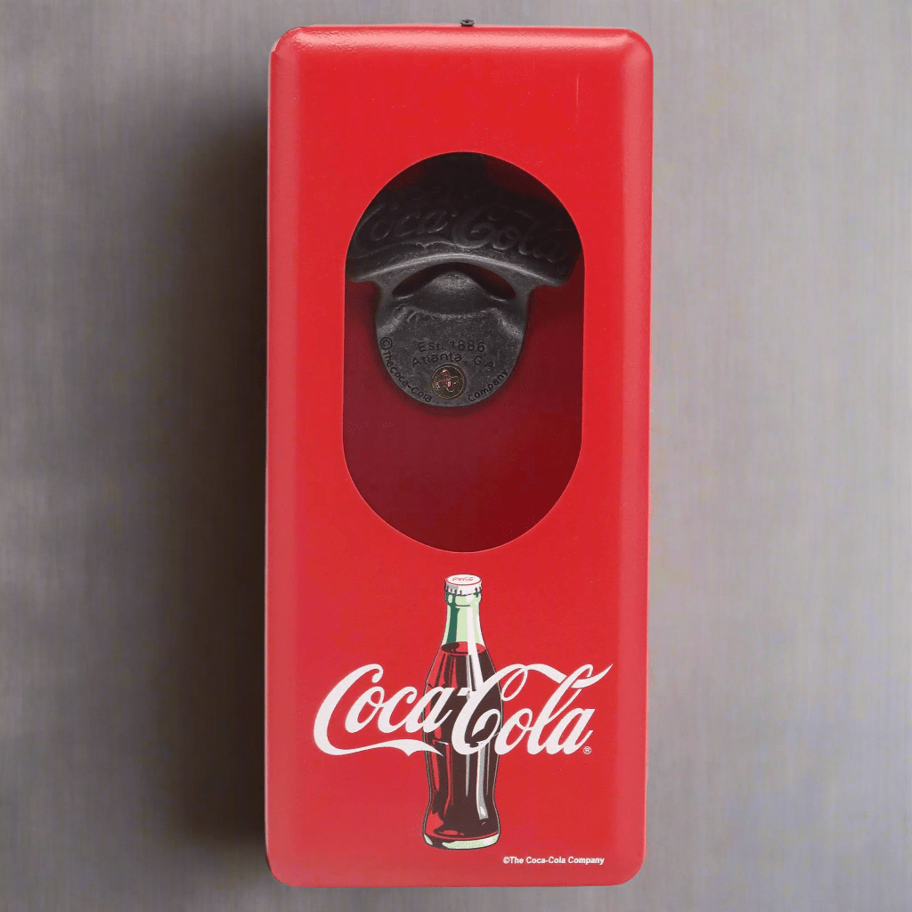 Coca - Cola Vintage Wall Bottle Opener (3.5 x 8") - Jones Peak