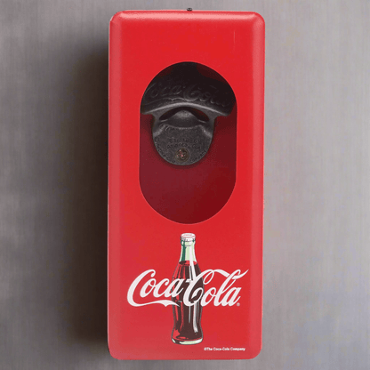 Coca - Cola Vintage Wall Bottle Opener (3.5 x 8") - Jones Peak