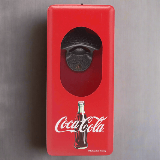 Coca - Cola Vintage Wall Bottle Opener (3.5 x 8") - Jones Peak