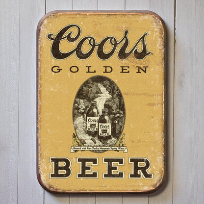 Coors Golden Beer Vintage Label Magnet (2.5" x 3.5") - Jones Peak