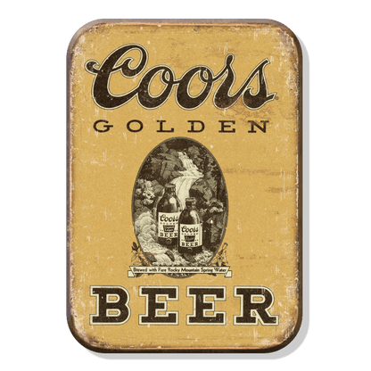 Coors Golden Beer Vintage Label Magnet (2.5" x 3.5") - Jones Peak
