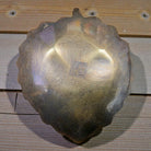 Leaf Solid Brass Mid - Century Ring Tray And Trinket Dish With Antique Finish (3" x 2.25") - Jones Peak