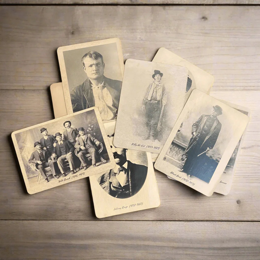 Outlaws Of The Old West Set Of 13 Photos (6.25" x 5.25") - Jones Peak