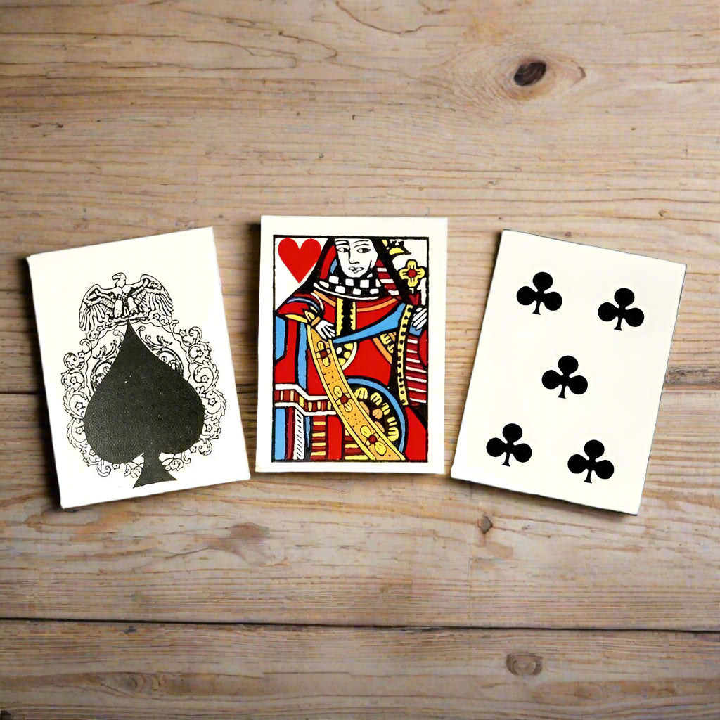 Pharo Cards Old West 52 Poker Card Deck With Square Corners (4" x 3") - Jones Peak