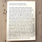 Pharo Cards Old West 52 Poker Card Deck With Square Corners (4" x 3") - Jones Peak