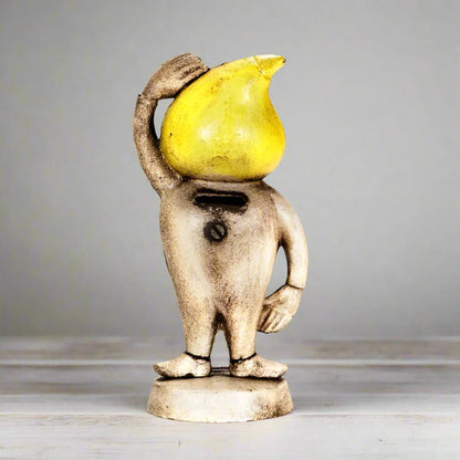 Esso Cast Iron Coin Bank Figurine (9" x 4") - Jones Peak