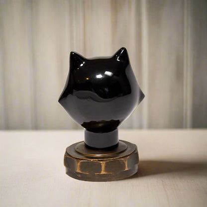 Felix Cast Iron Radiator Cap With Painted Vintage Antiqued Finish (4.25" Tall) - Jones Peak