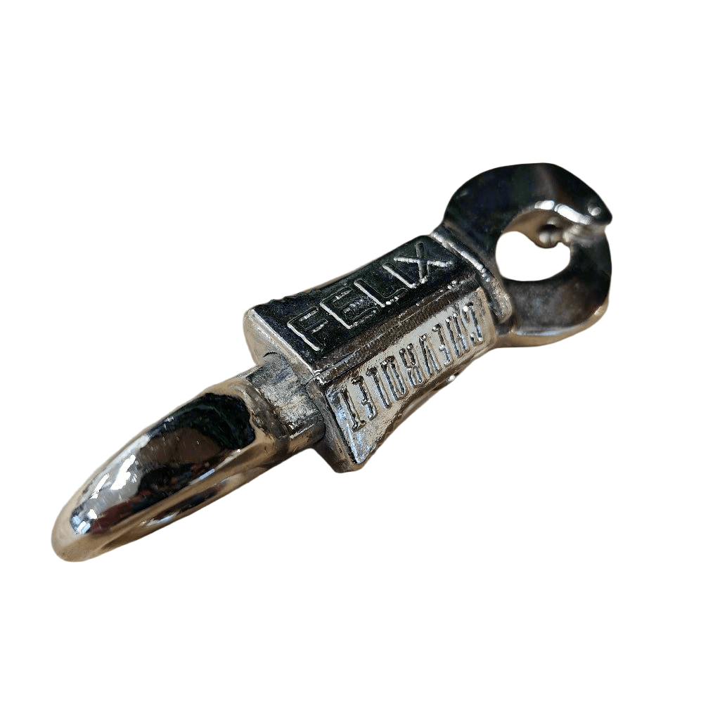 Felix Chevrolet Chrome Plated Copper Mechanical Key Holder (4" Long) - Jones Peak