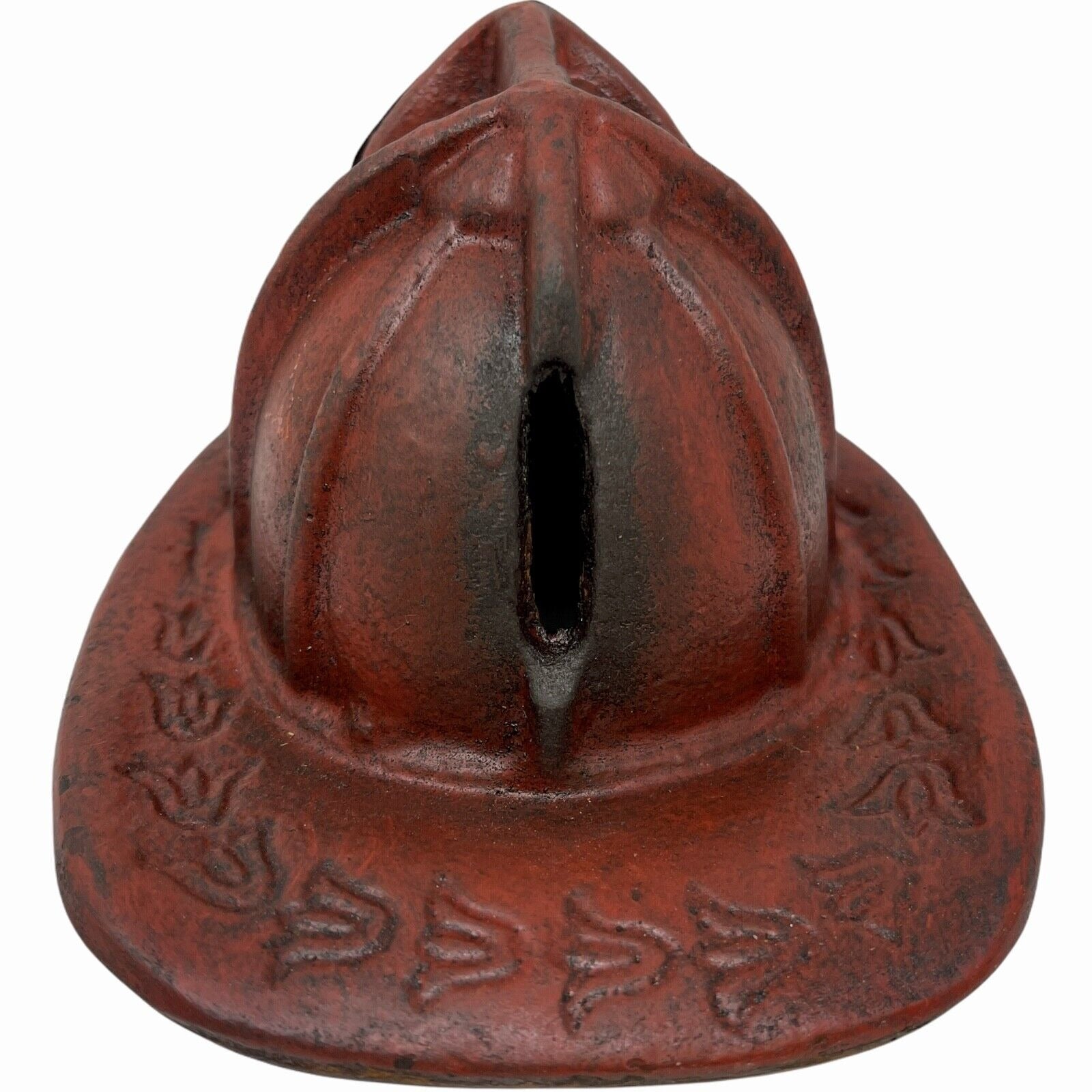 Fireman Helmet Cast Iron Coin Bank With Antique Finish (4.5" x 3" x 5.5") - Jones Peak