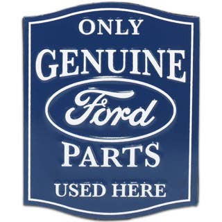 Ford Genuine Parts Embossed Metal Magnet (2.5" x 3") - Jones Peak