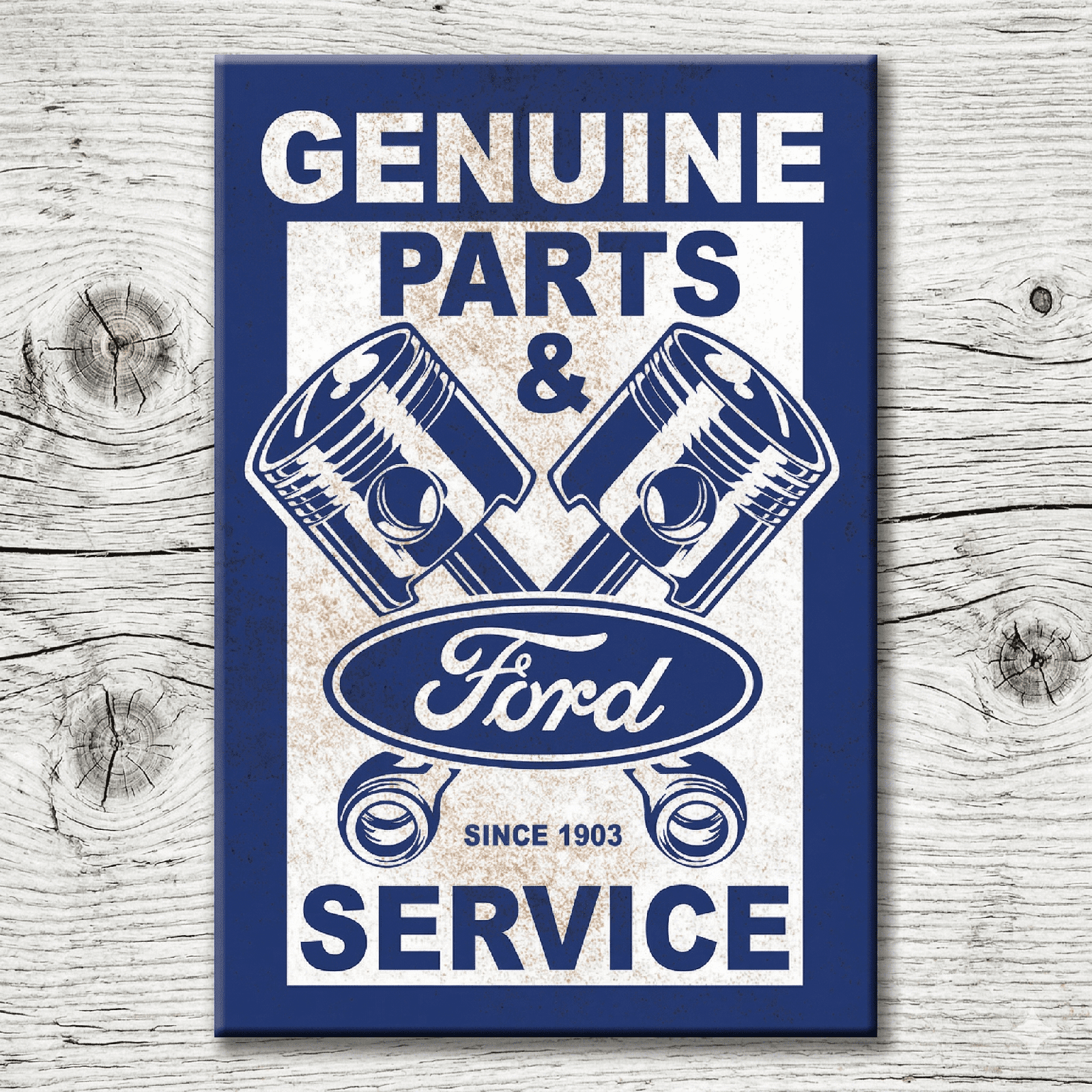 Ford Genuine Service Pistons Magnet - Jones Peak