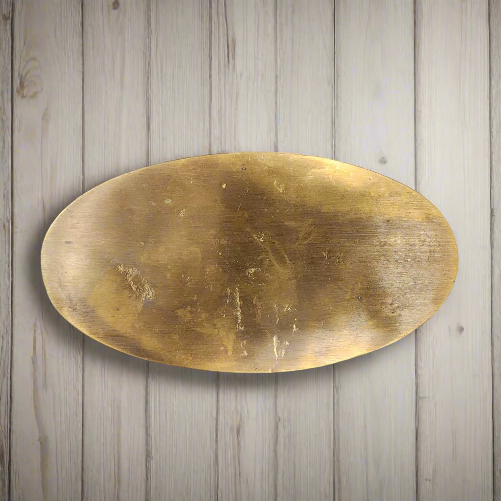 Ford Solid Brass Embossed Plaque With Antique Finish (6.25" x 3.5") - Jones Peak