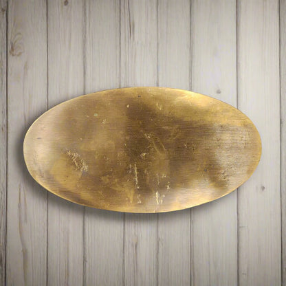 Ford Solid Brass Embossed Plaque With Antique Finish (6.25" x 3.5") - Jones Peak