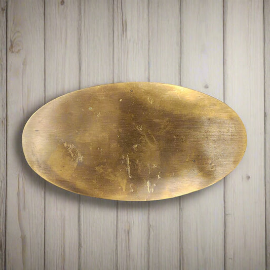 Ford Solid Brass Embossed Plaque With Antique Finish (6.25" x 3.5") - Jones Peak