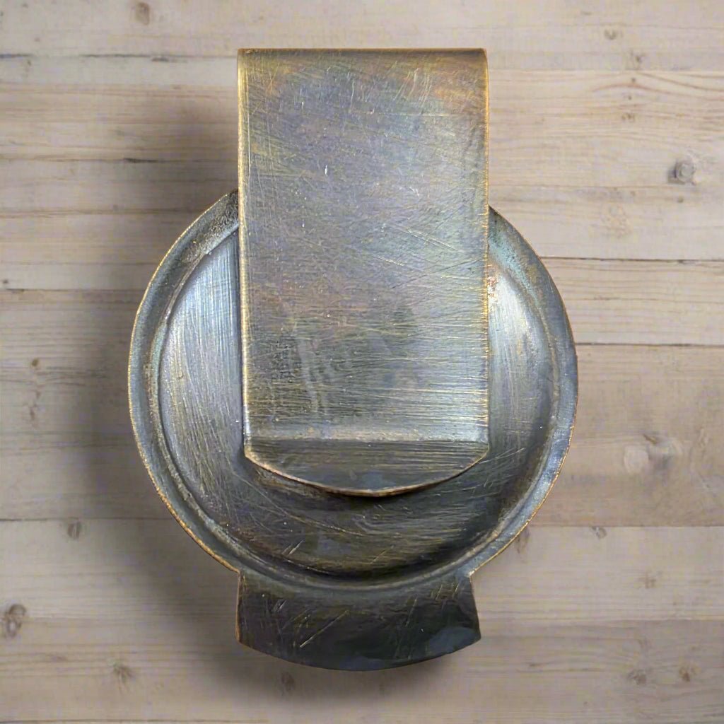 Gem Saloon Tombstone Arizona Solid Brass Money Clip With Raised Lettering & Antique Finish (3" x 2.25") - Jones Peak