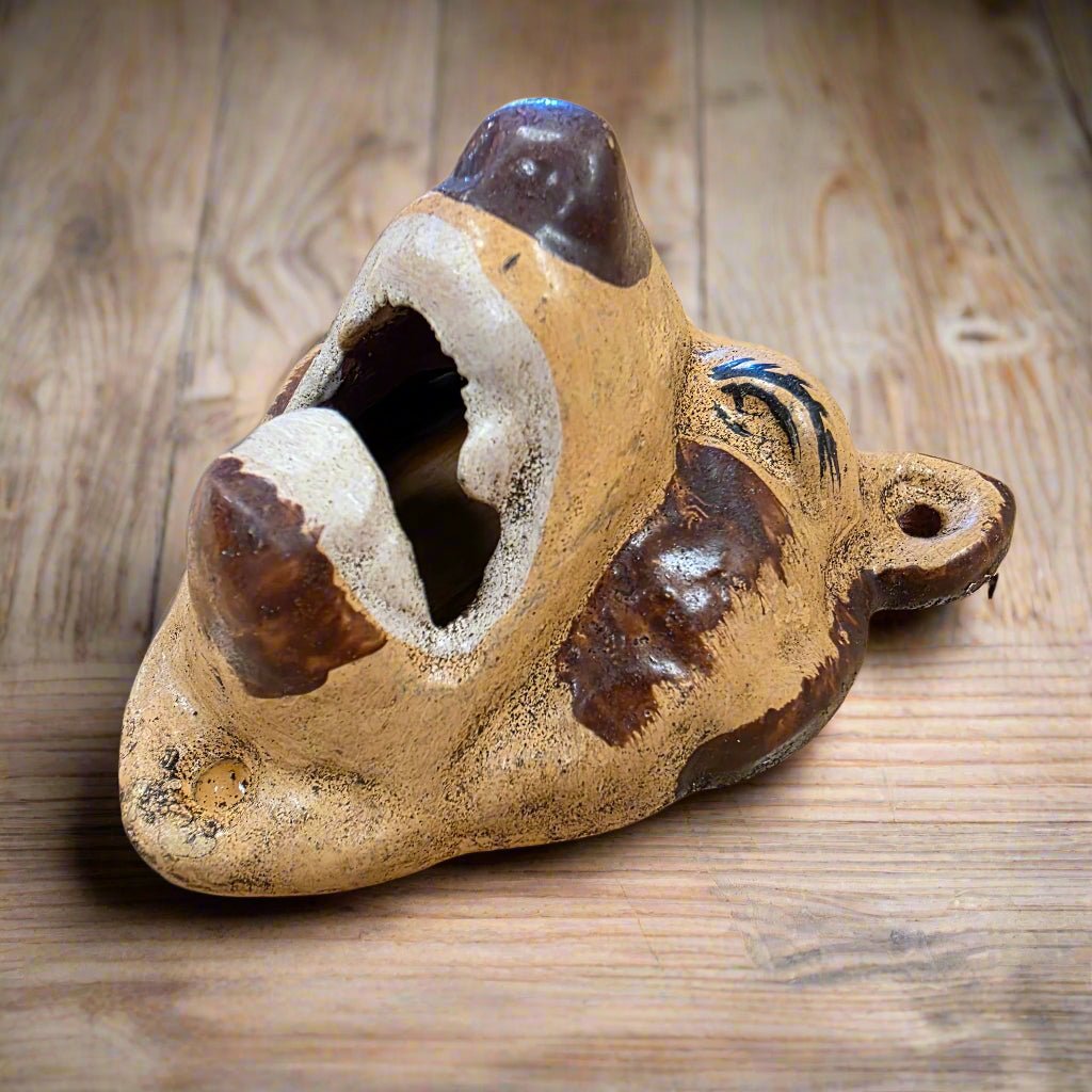 Grizzly Bear Bottle Opener Cast Iron Wall Mounted With Antique Finish (5" x 2.75") - Jones Peak