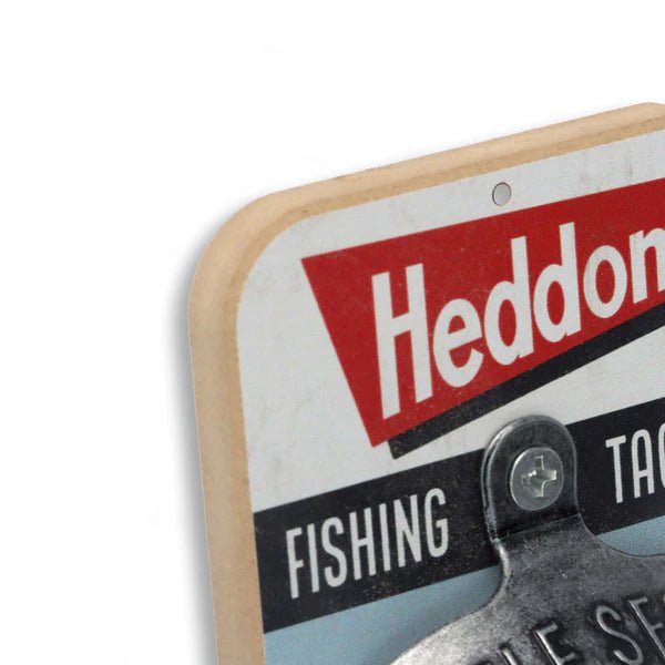 Heddon Fishing Tackle Wall Bottle Opener (3.5" x 6") - Jones Peak