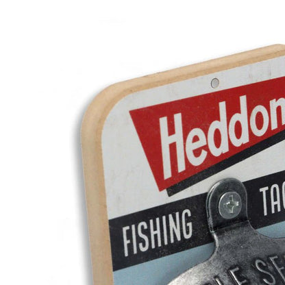 Heddon Fishing Tackle Wall Bottle Opener (3.5" x 6") - Jones Peak