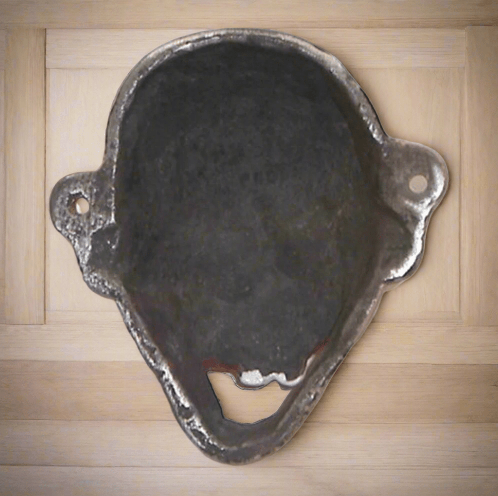 Howdy Doody Cast Iron Wall Mount Bottle Opener With Painted Antique Finish (3.75" x 3.75") - Jones Peak