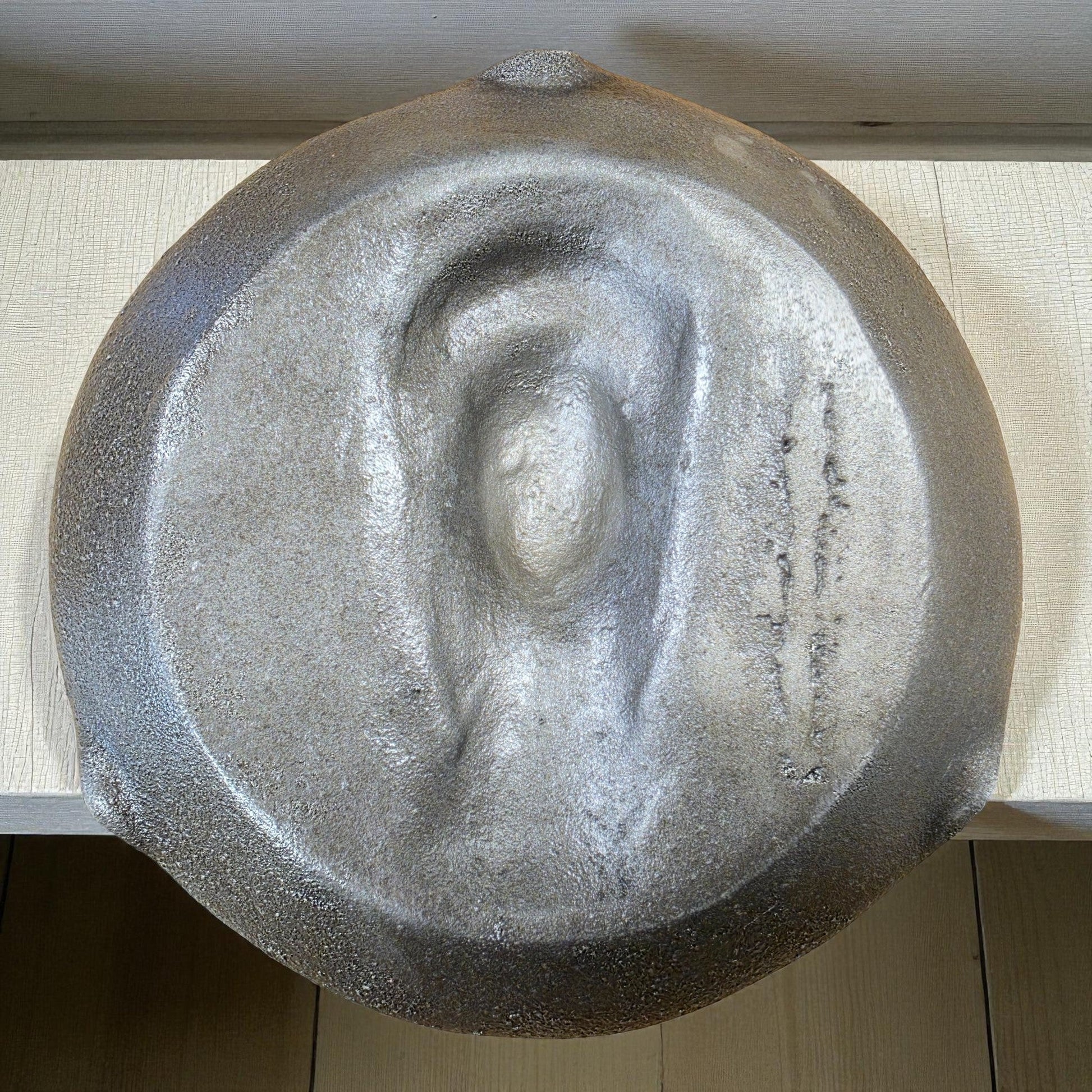 Indian Motorcycle Aluminum Ashtray With Raised Details And Antique Finish (5.75 Round) - Jones Peak