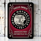 Indian Motorcycles Proud Owner Magnet - Jones Peak