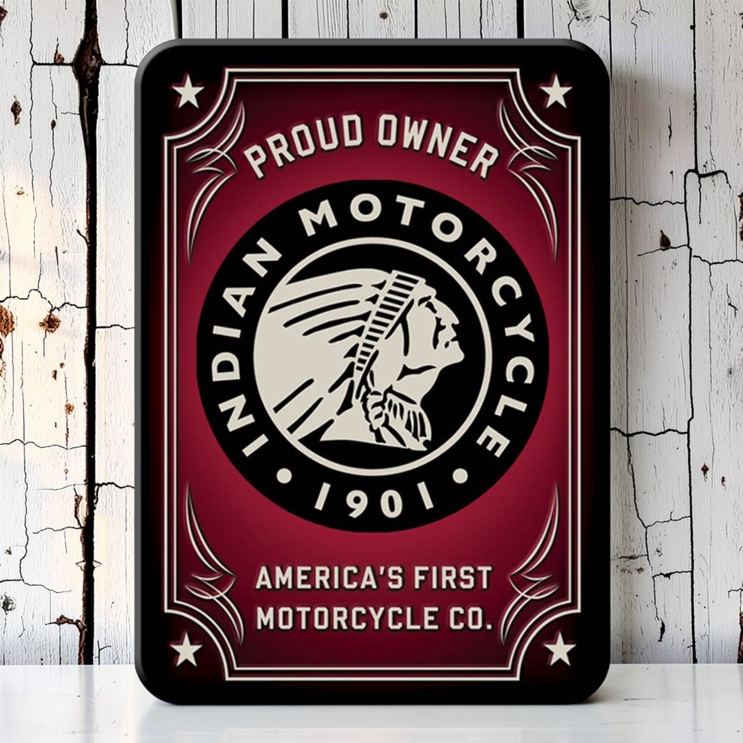 Indian Motorcycles Proud Owner Magnet - Jones Peak
