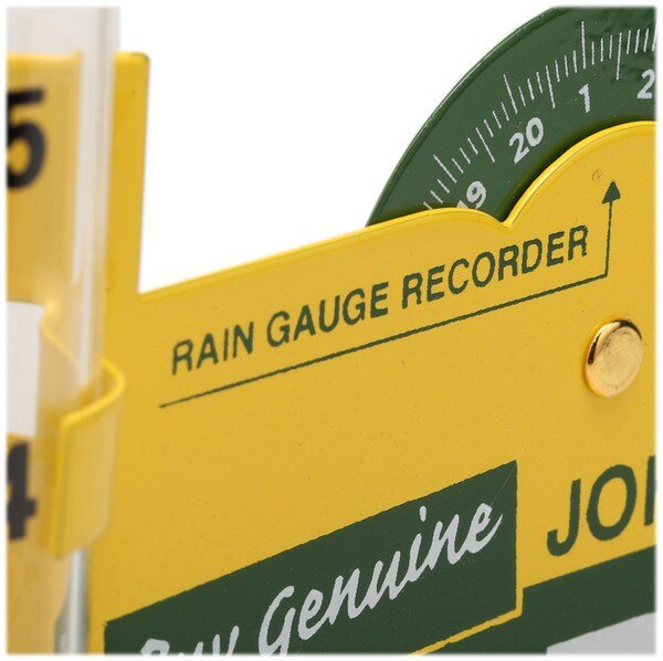 John Deere Parts Metal Rain Gauge (5.5" x 5.5") - Jones Peak