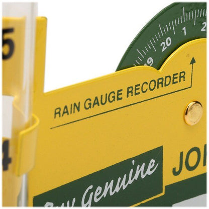 John Deere Parts Metal Rain Gauge (5.5" x 5.5") - Jones Peak