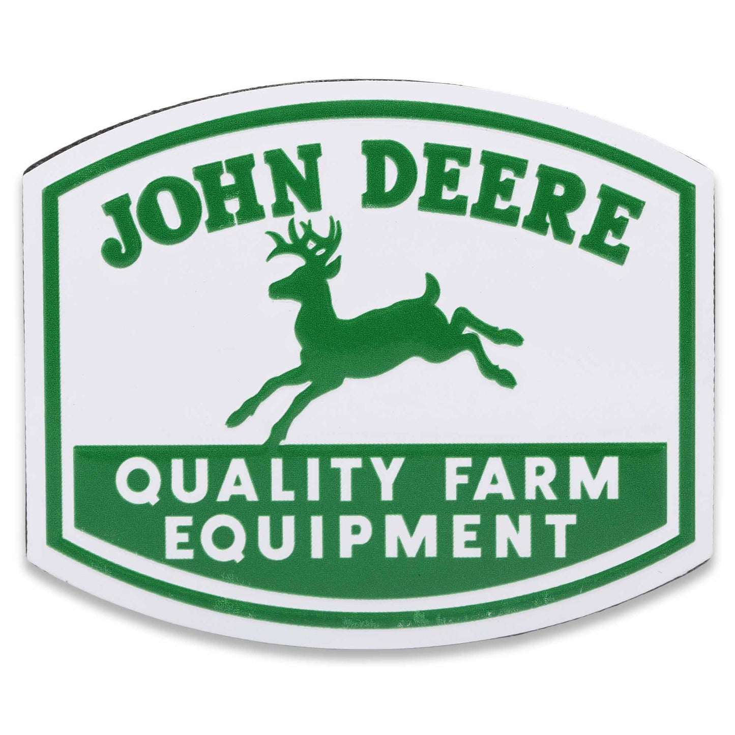 John Deere Quality Farm Equipment Metal Magnet (3" x 2.5") - Jones Peak