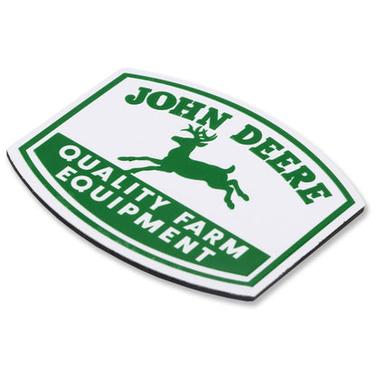 John Deere Quality Farm Equipment Metal Magnet (3" x 2.5") - Jones Peak