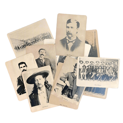 Lawmen Of The Old West Set Of 12 Photos (7" x 4.5")