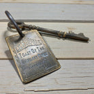 Lil's House San Francisco Brothel Room Brass Tag & Key - Jones Peak