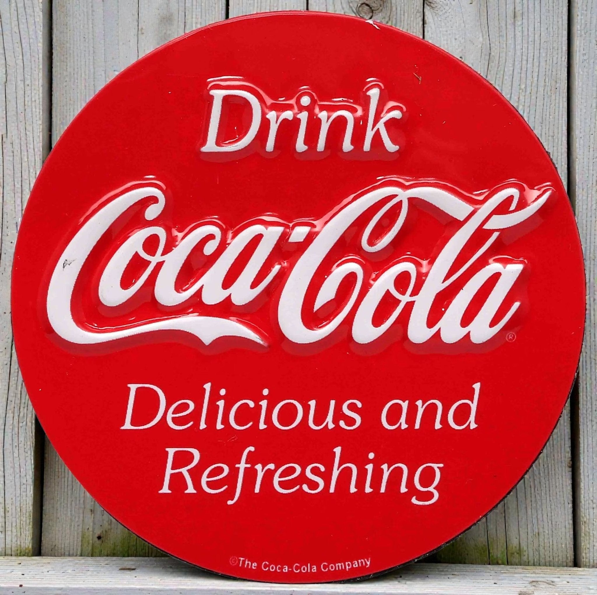 Coca - Cola Embossed Magnet (2.5" Round) - Jones Peak