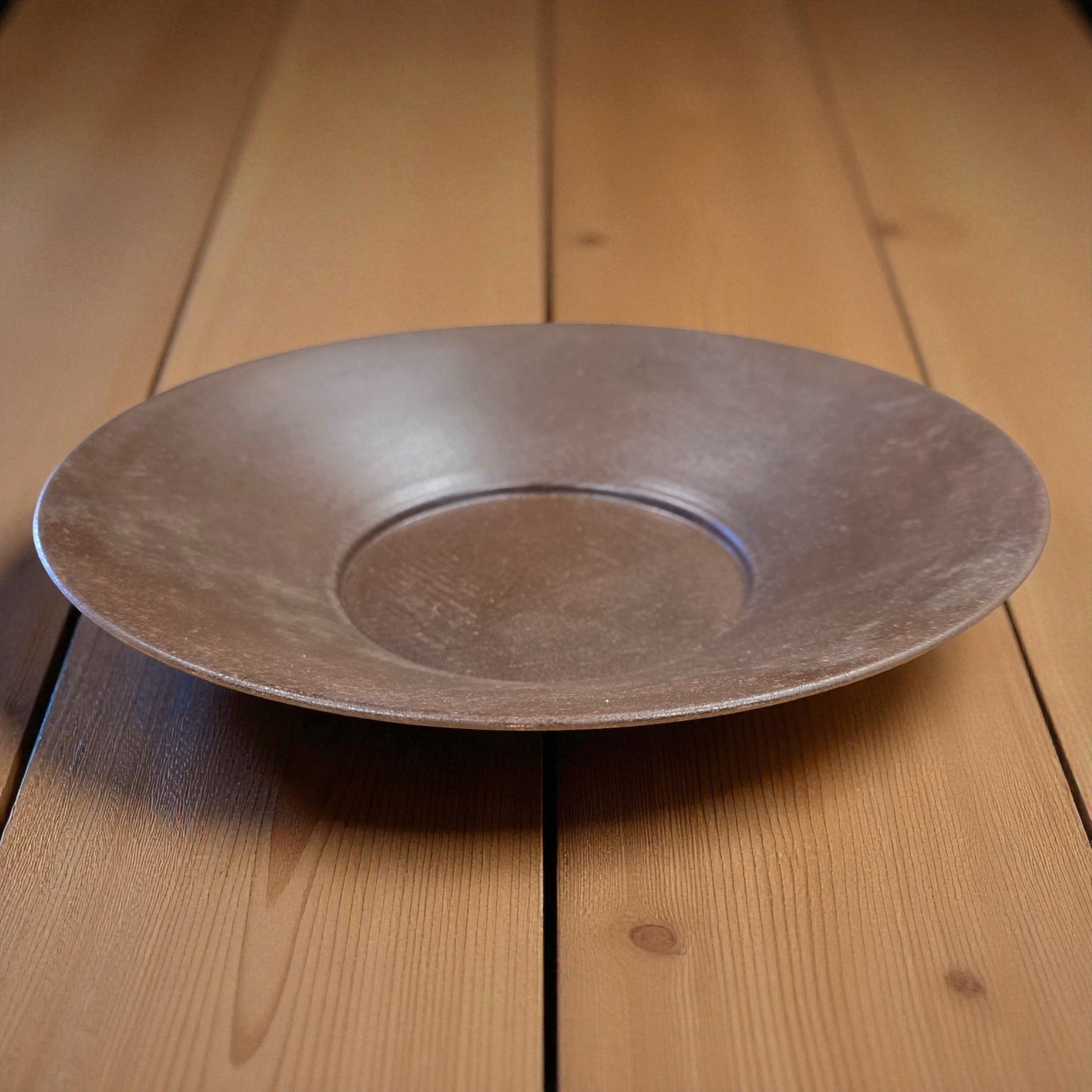 Mining Pan Metal With Antique Finish (15" Round) - Jones Peak