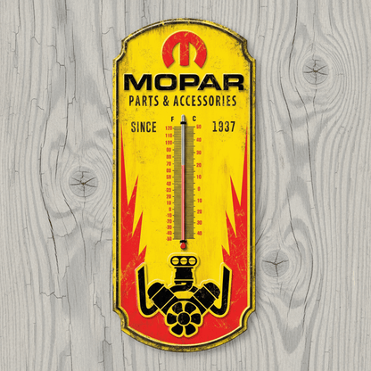 Mopar Pasts & Accessories Thermometer (17.5" x 7.5") - Jones Peak