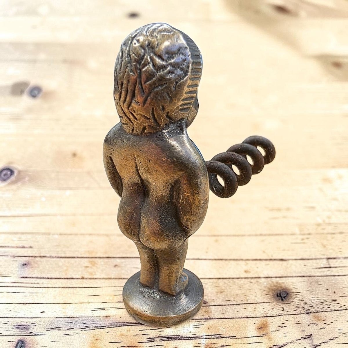 Naughty Boy Solid Brass Corkscrew - Jones Peak