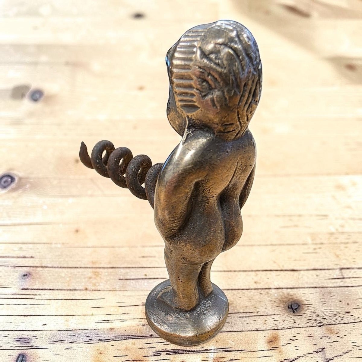 Naughty Boy Solid Brass Corkscrew - Jones Peak