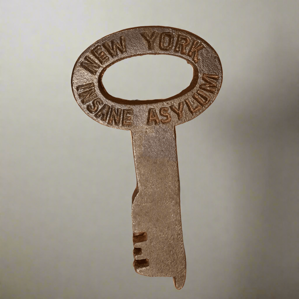 New York Insane Asylum Cast Iron 5 - Key Set (3.5" Long) - Jones Peak