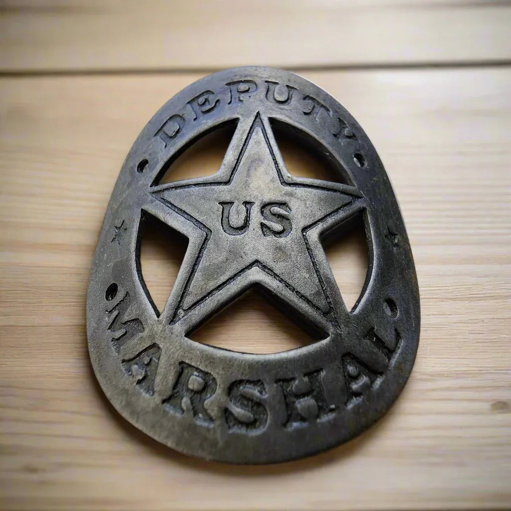 Deputy Marshal Gun Butt Tag - Jones Peak