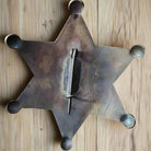 San Quentin Prison Guard Solid Brass Badge - Jones Peak