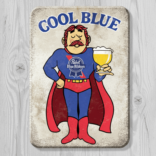 Pabst Cool Blue Magnet (2.5" x 3.5") - Jones Peak