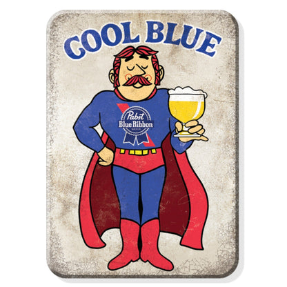 Pabst Cool Blue Magnet (2.5" x 3.5") - Jones Peak