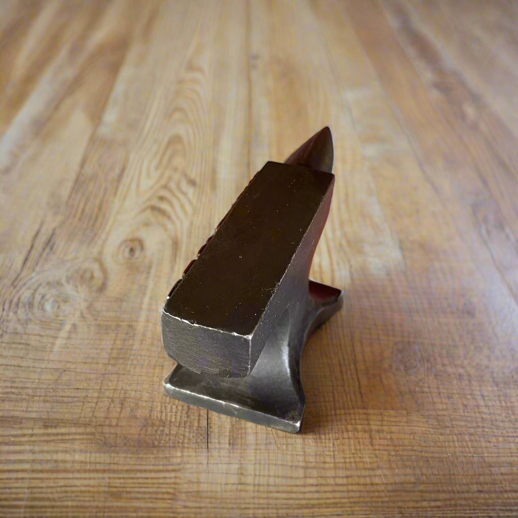 Chevrolet 1913 Cast Iron Anvil Paperweight With Raised Lettering And Antique Finish (4.5" x 2.75") - Jones Peak