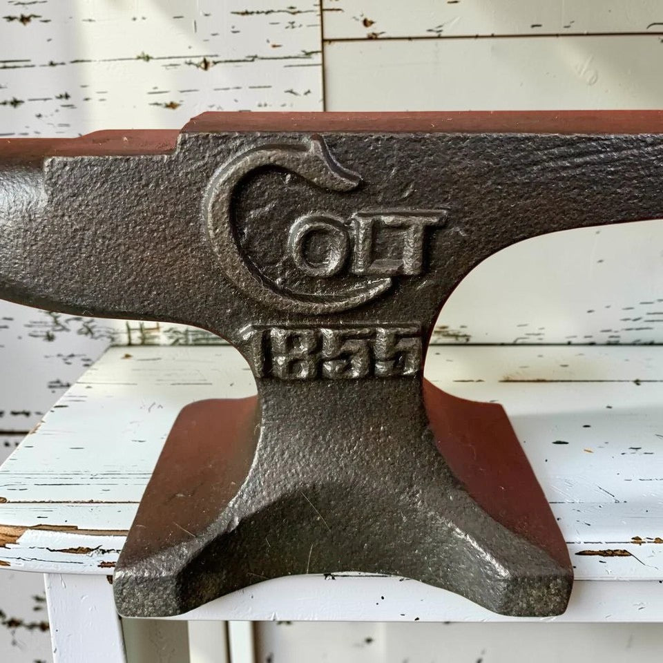 Old West Cast Iron Anvil Paperweight 1855 – Jones Peak
