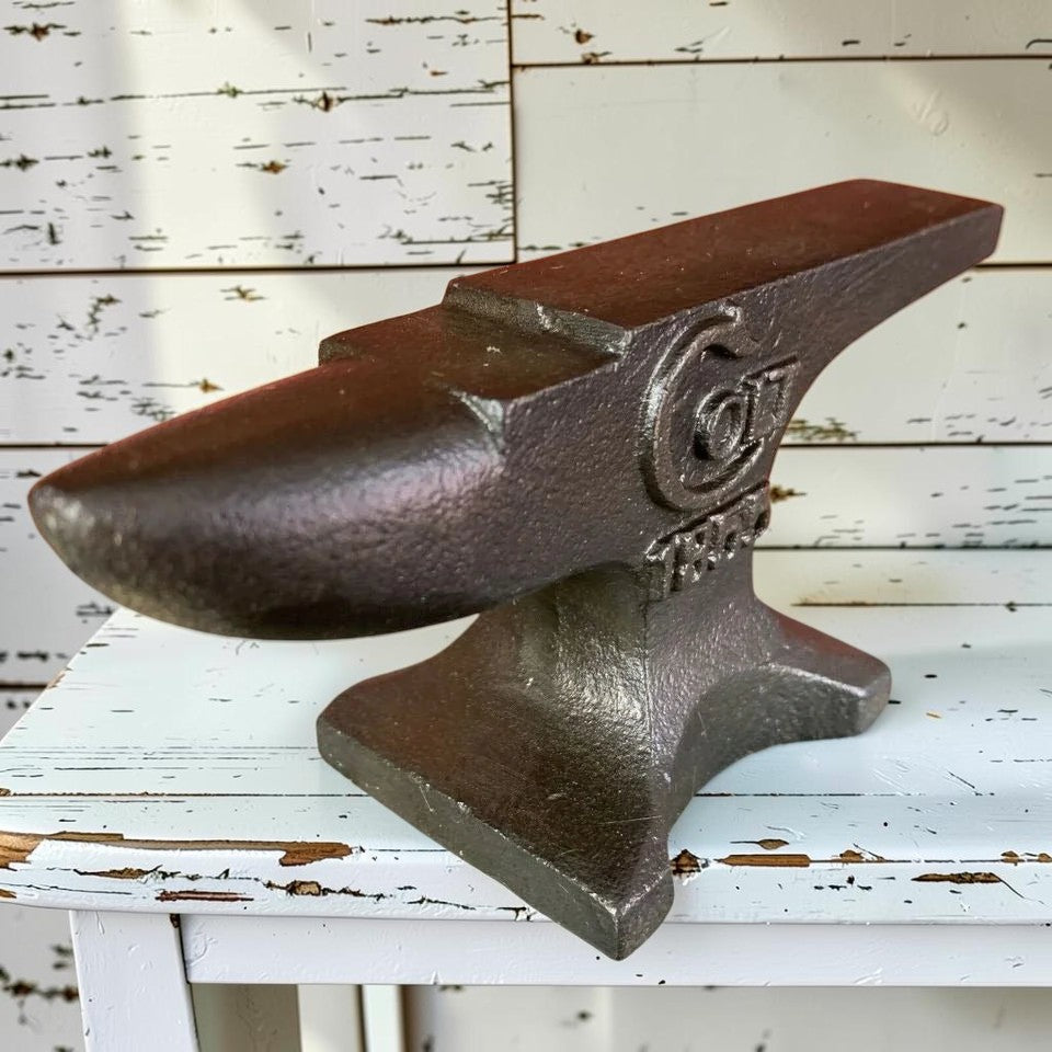 Old West Cast Iron Anvil Paperweight 1855 – Jones Peak