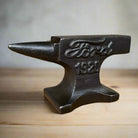 Ford 1920 Cast Iron Anvil Paperweight With Raised Lettering & Antique Finish (4.5" x 3") - Jones Peak