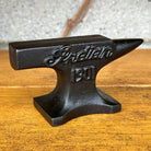 Indian Motorcycles 1901 Cast Iron Anvil Paperweight With Raised Lettering & Antique Finish (4.5" x 3") - Jones Peak