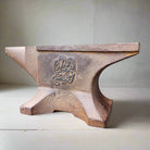 John Deere Cast Iron Anvil Paperweight With Brass Tag And Embossed Makers Mark (8" x 3.5" x 2") - Jones Peak