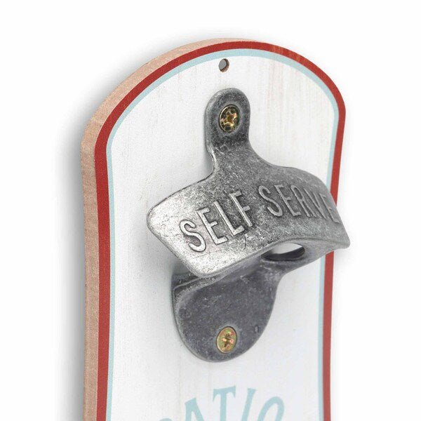 Patio Open 24/7 Wall Bottle Opener (3.5" x 6") - Jones Peak